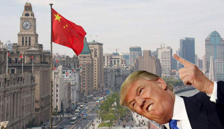 "Get bent, China!" -Donald Trump