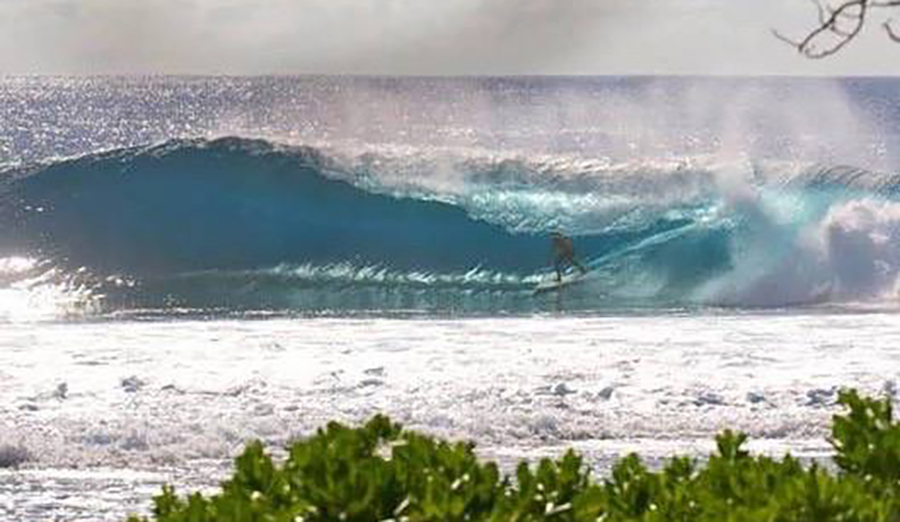 Welcome, Cook Islands. Photo: Surfing Cook Islands