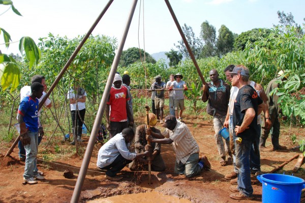 Freewater's Kenya Water Support Project in action.