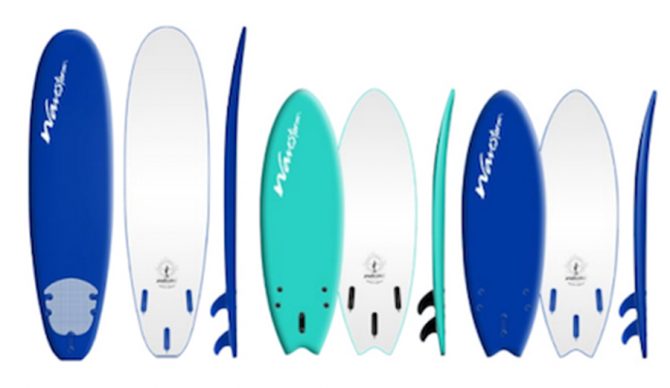 Foam 5'6 Surfboard Wavestorm 