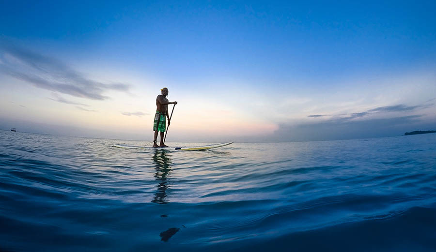 Tracing the Colorful History of Stand Up Paddling The Inertia