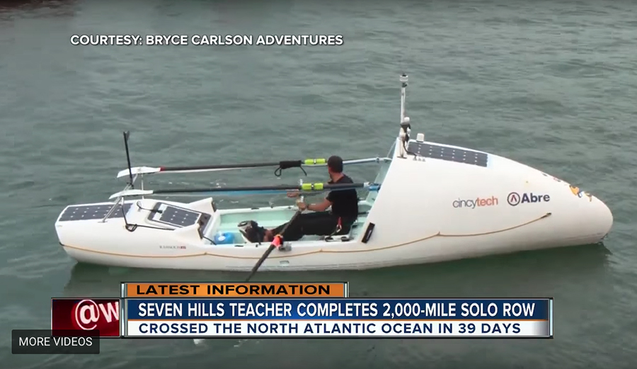 Ohio Science Teacher Sets the New World Record for Rowing Solo Across