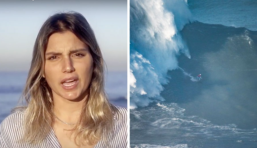 Anoi intellectual meat Maya Gabeira Accuses World Surf League of Ignoring Requests to Help Her Get  In the Guinness Book of World Records | The Inertia