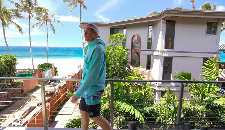 Jamie O'Brien's Pipeline House Tour Will Turn You Green With Envy