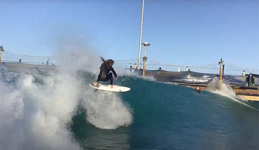 Rob Machado Surfing a 5'9" Sunday at the Surf Ranch Is an Example of