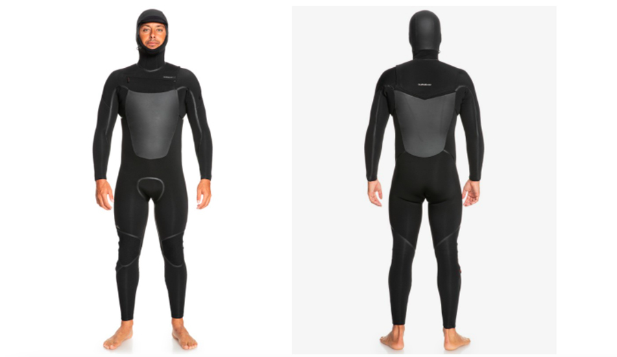 サーフィン・ボディボード Quicksilver everyday session 5/4/3 Quiksilver Muta 5/4/3 mm Everyday Session Front Zip - Wetsuit for