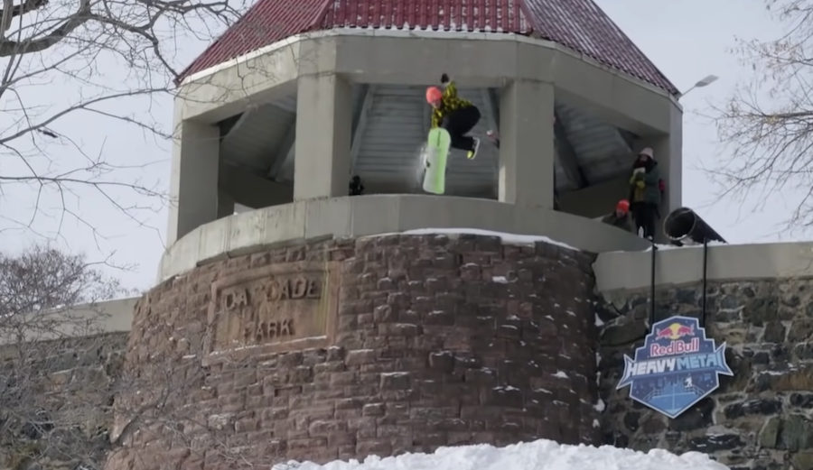 Highlights From the Heavy Metal Snowboard Contest in Duluth, Minnesota