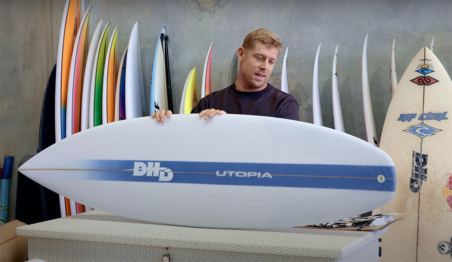 The DHD 'Utopia' Is the Fastest Board Mick Fanning Has Ever Surfed