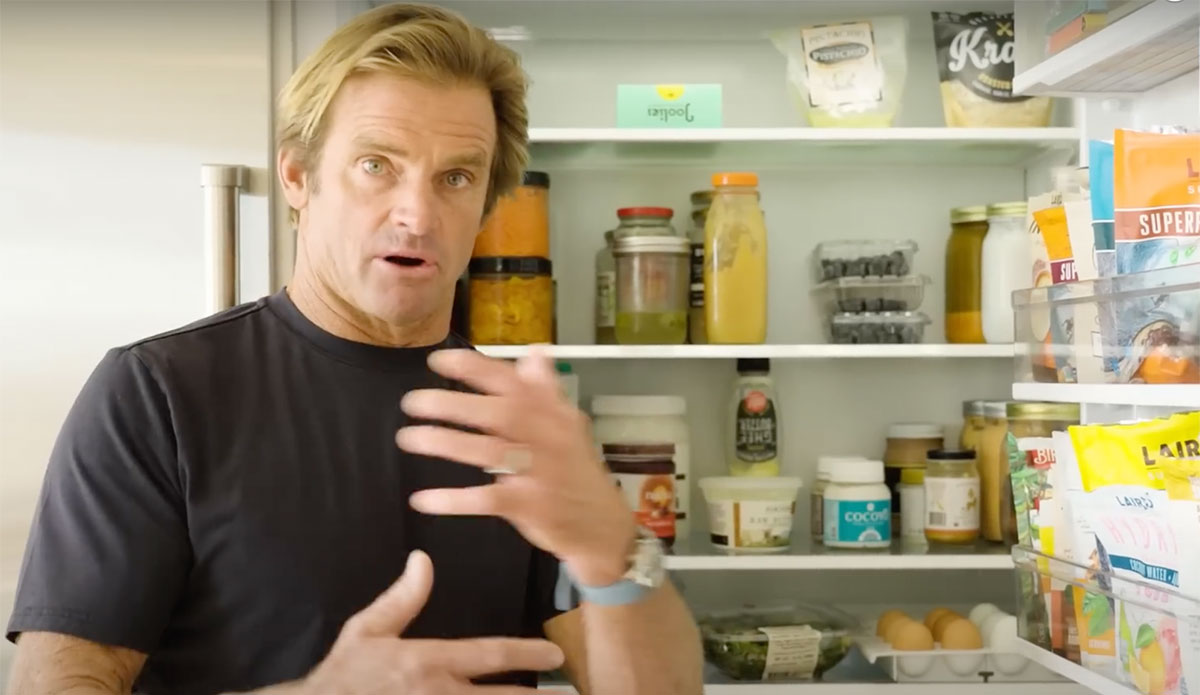 Laird Hamilton Shows 'Men's Health' Around His Gym and Fridge