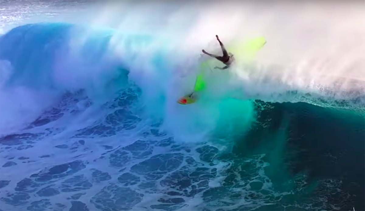 Drone Captures Footage of Windsurfer Taking Hellacious Wipeout at