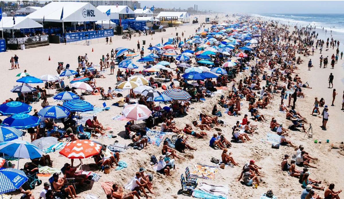 US Open of Surfing Underway in Huntington Beach