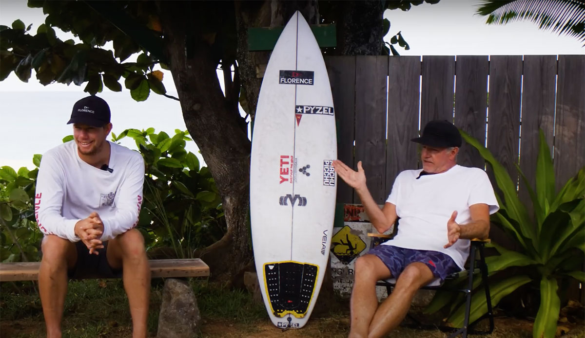John John Florence and Pyzel on a World Title Winning Surfboard
