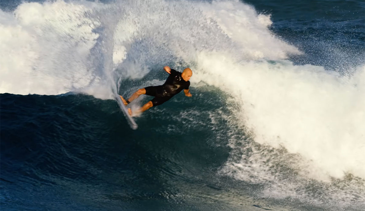 Kelly Slater Tears Apart Duranbah on a Twin Fin