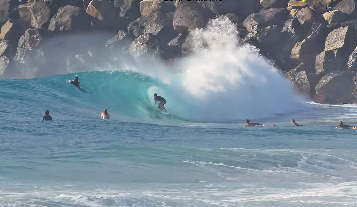 Gold Coast Locals Scored Duranbah Tubes Ahead of Championship Tour Event