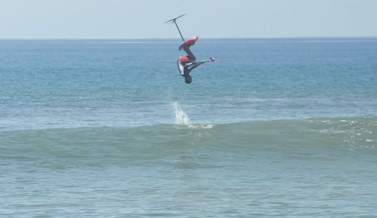Kai Lenny Does Backflips on a SUP Foil With Too Much Ease
