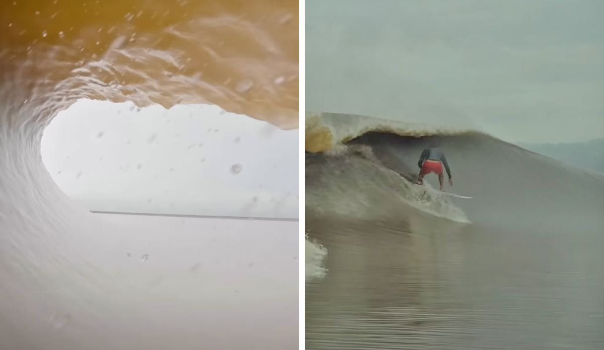 Watch a Surfer Get Tubed at Brazil’s Famous Pororoca Tidal Bore