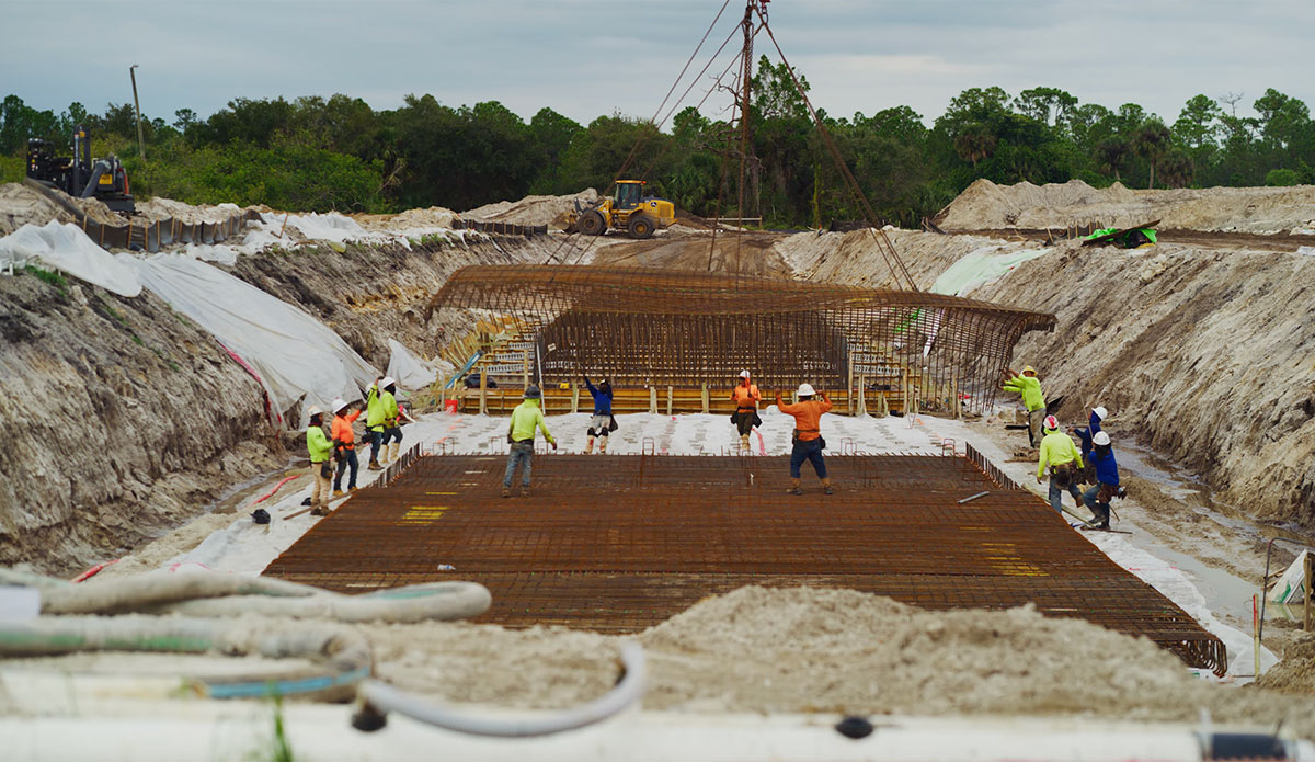 How a Wave Pool Is Made: Building the Point Surf Park in Fellsmere, Florida