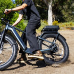 riding the ride1up vorsa FT fat tire ebike