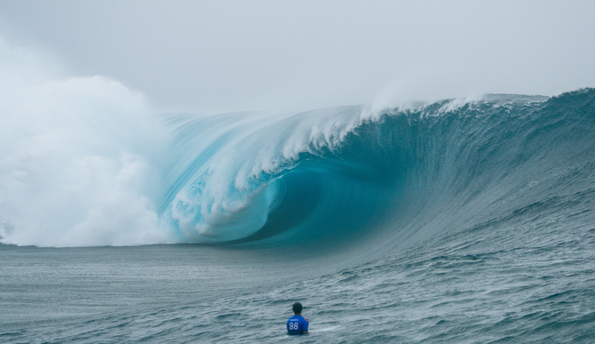 Moody Conditions Mark Opening Weekend of the Tahiti Pro