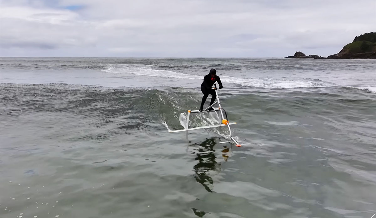 Surfers Test the Aqua Skipper in Waves