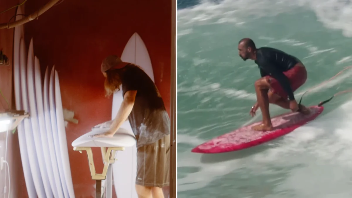 Ryan Lovelace Unveils the Plastron Surfboard Designed for Speed