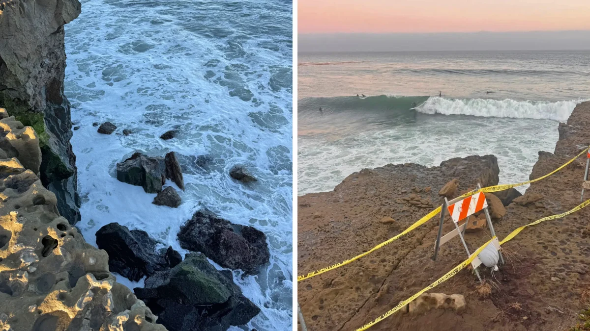 Steamer Lane Cliff Collapses Into Ocean After Massive Waves in Santa Cruz - News Directory 3