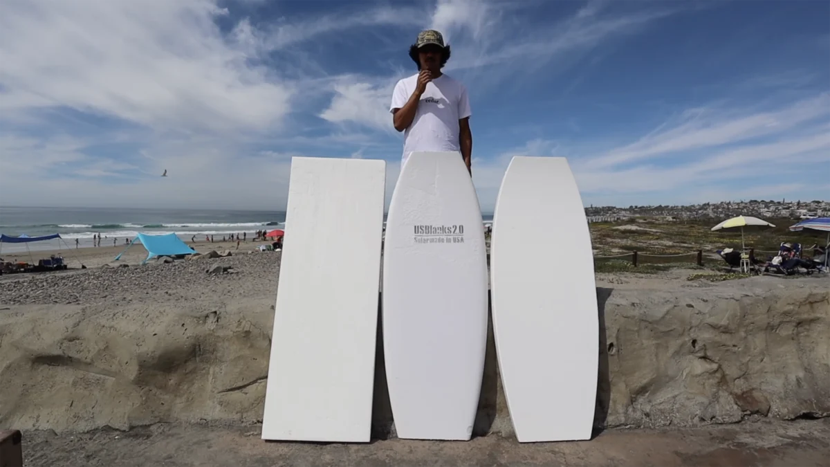 Zack Flores Compares Poly, EPS, and XTR Foam in Surfboard Testing