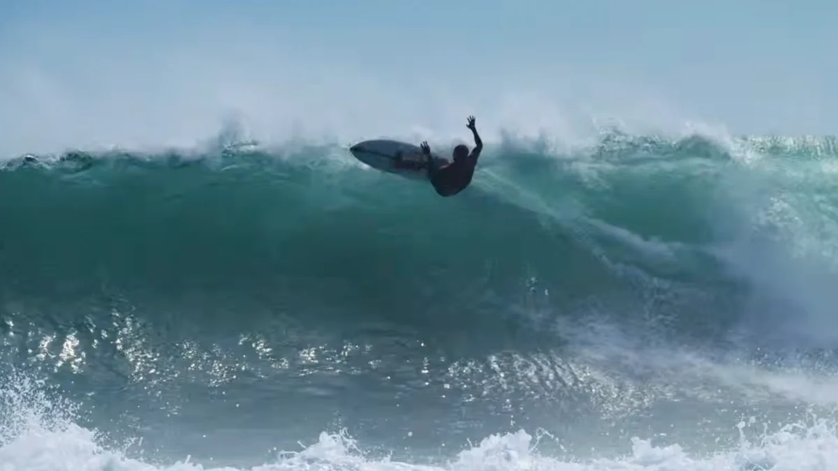Kelly Slater Surfs Lower Trestles During Hurricane Marie Swell