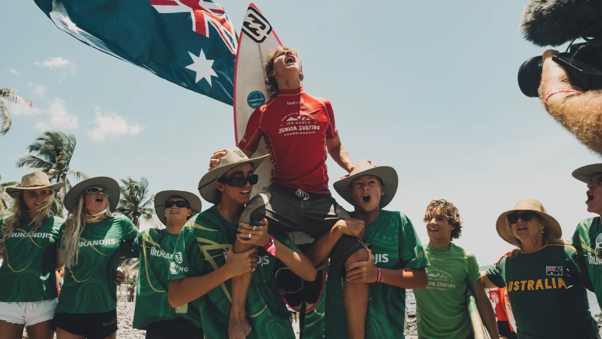 Australia Dominates ISA Junior Championships, Signaling Future Surfing Talent