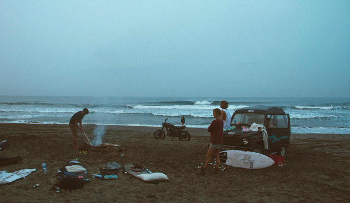 First light. Photo: Hayden O\'Neill