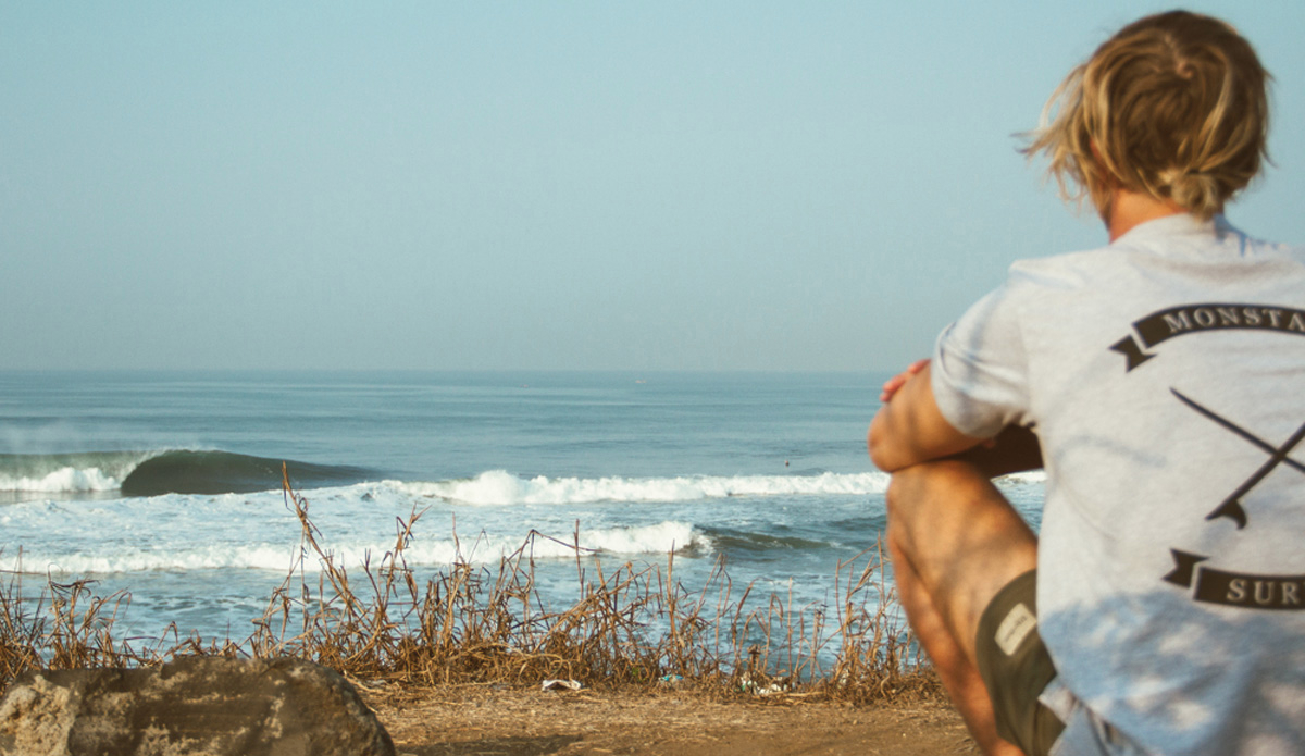 Out there. Photo: Hayden O\'Neill