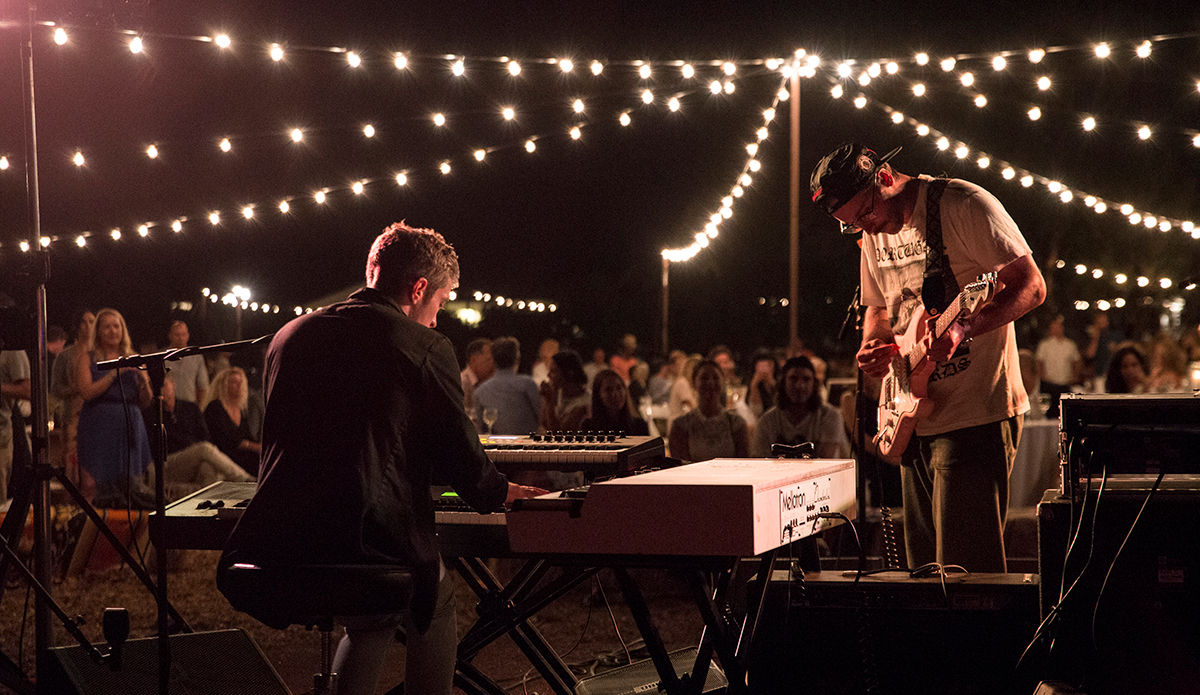 The headliners of the night: Portugal. The Man. Photo: Eric Herbranson