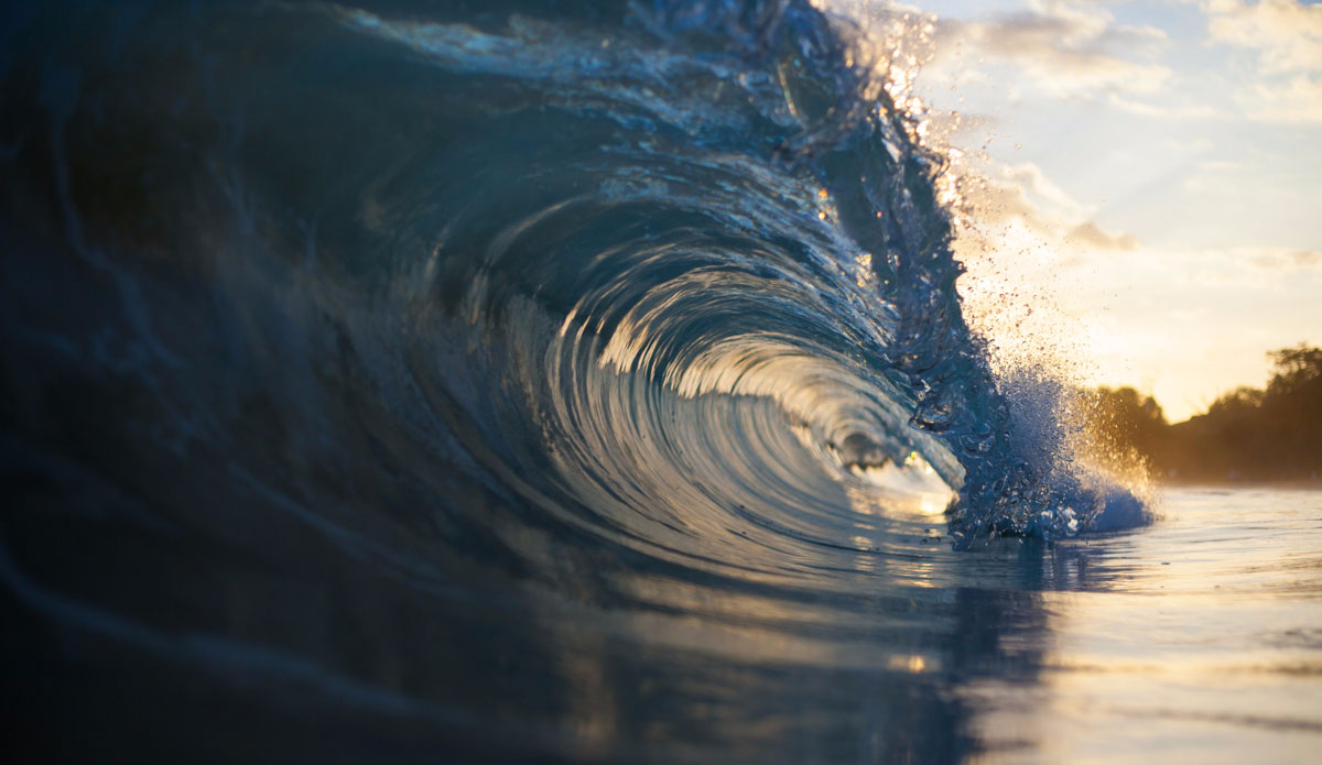 More golden hour shorebreak. Photo: <a href=\"https://www.stoverfrenchphoto.com/\">Vaun Stover-French</a> 