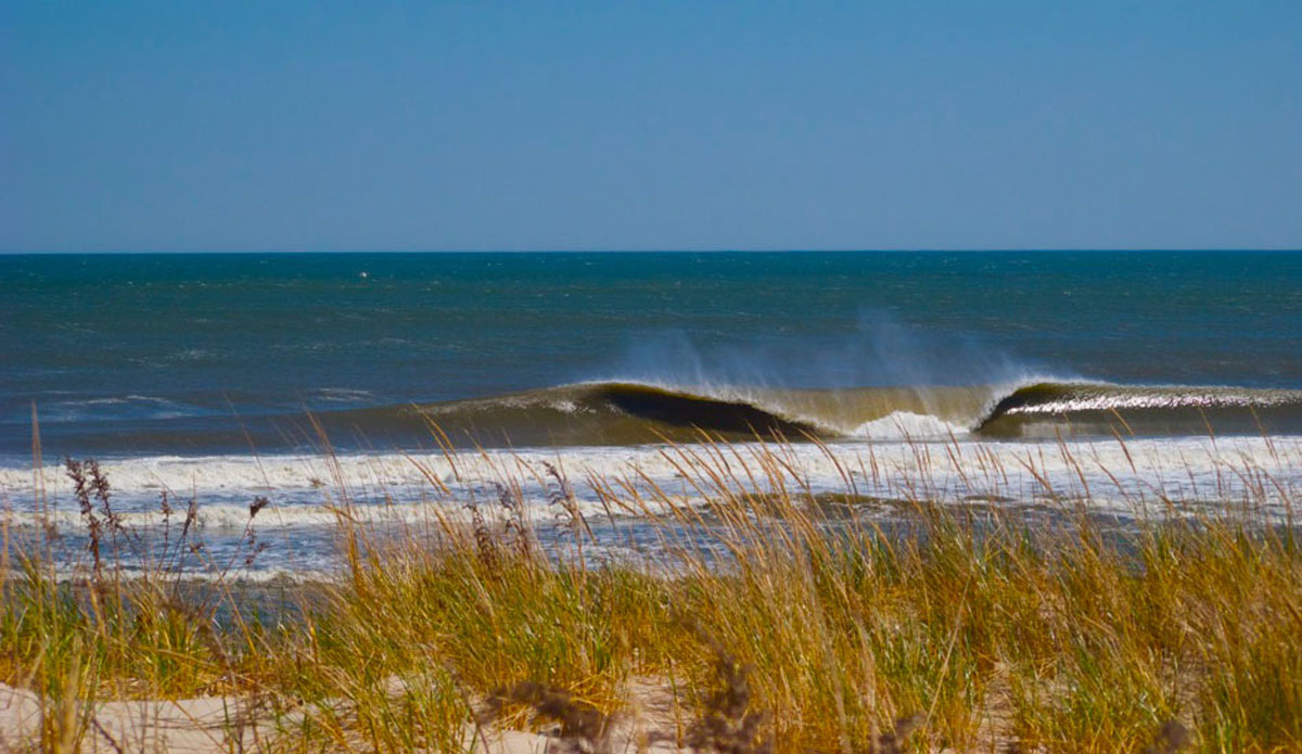 Glorious winter surf in New Jersey. I love when there\'s snow on the beach and surf in the water. I took this photo, then sprinted out for a session all alone. Photo: <a href=\"https://shcoleman4.wix.com/wwwstevecolemanphotocom\">Steve Coleman</a>