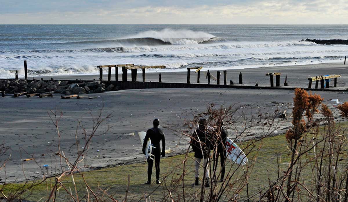 Serenity amongst the devastation - Such is the case along the New Jersey Shore since Hurricane Sandy hit. For a brief moment,  NJ surfers we able to forget about the devastation. Photo: <a href=\"https://jerseyshoreimages.com/about.html\">Robert Siliato</a>