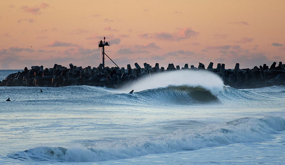 Frigid morning at the Inlet. Photo: <a href=\"www.jeremyhallphotography.com\">Jeremy Hall</a>