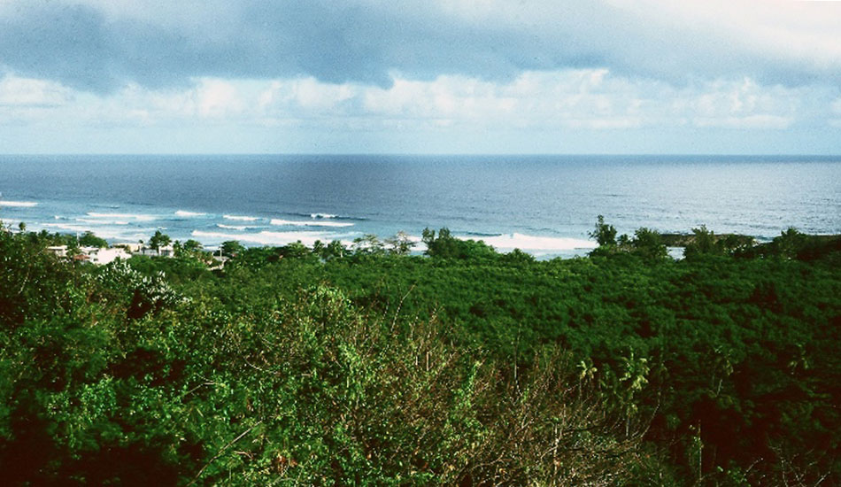 Looking out from the top of a hill on a stormy day in Puerto Rico, shot on slide film. Photo: <a href=\"https://mattdegreff.com/\" target=_blank>Matt Degreff</a>.
