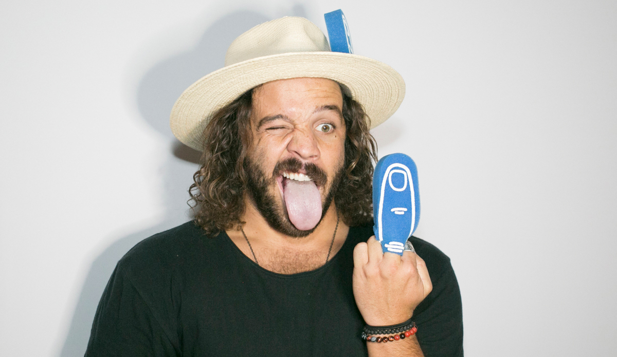 Adam Walker gettin\' goofy in the photo booth. Photo: Steve Thrailkill