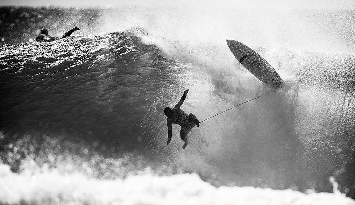 Over the falls on a winters morning. Photo: <a href=\"https://dylanrobinsonphoto.com/\" target=_blank>Dylan Robinson</a>