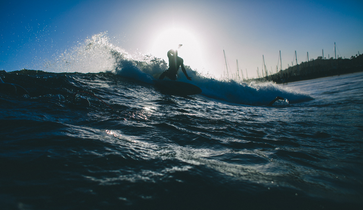 Simon Murdoch aboard a Lovelace asymmetrical. Photo: <a href=\"www.russellholliday.com\">Russell Holliday</a>