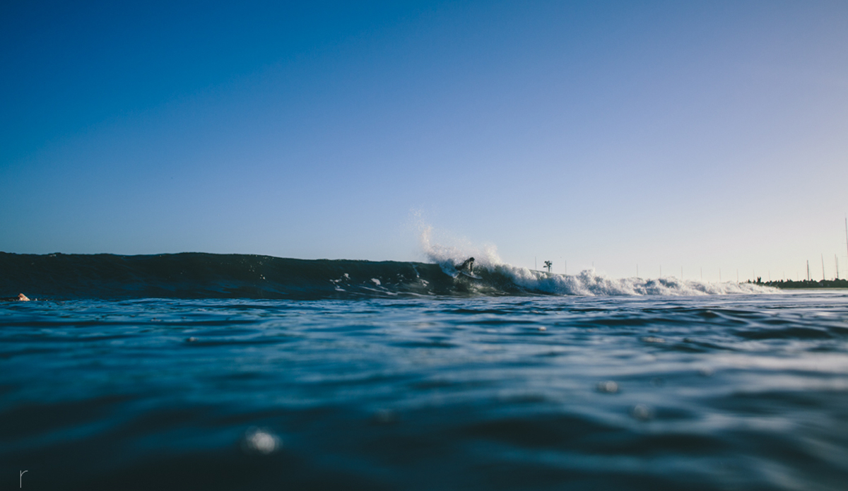 Pat Curren at Sandspit. Photo: <a href=\"www.russellholliday.com\">Russell Holliday</a>