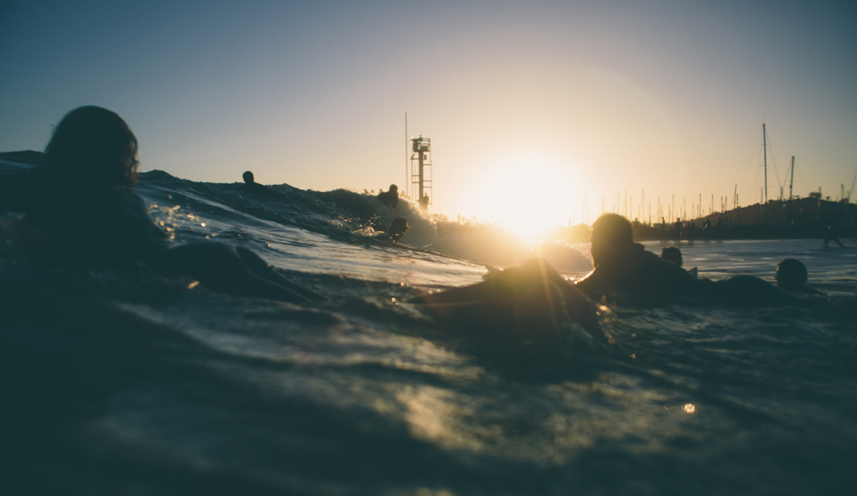 Yadin Nicol navigating the crowd. Photo: <a href=\"www.russellholliday.com\">Russell Holliday</a>
