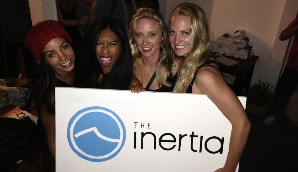 The Inertia contributor Jenny Stinson made it out with her friends.