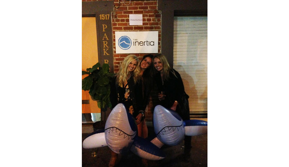 A lovely school of sharks came by. #sharkattack4