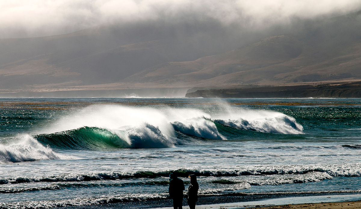 Granite reef slabs. Don\'t worry, we swam out there eventually. Photo: <a href=\"https://www.corygehrphoto.com/\">Cory Gehr Photography</a>