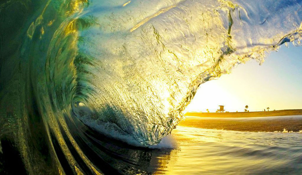 Amazing how glassy it can get in California. Dream conditions. Photo: <a href=\"https://www.etsy.com/shop/AaronBrucePhoto\">Aaron Bruce</a>