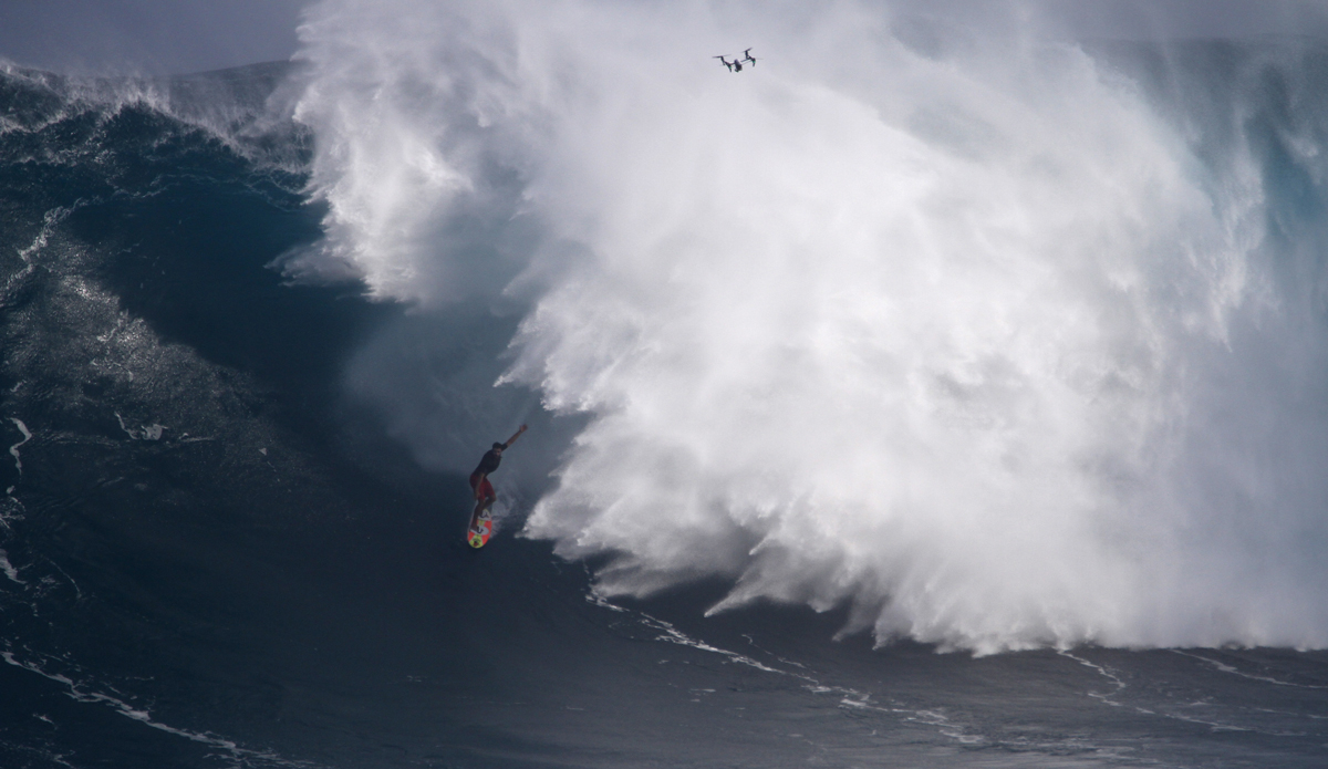 Francisco Porcella getting spat on. Photo: Aaron Lynton