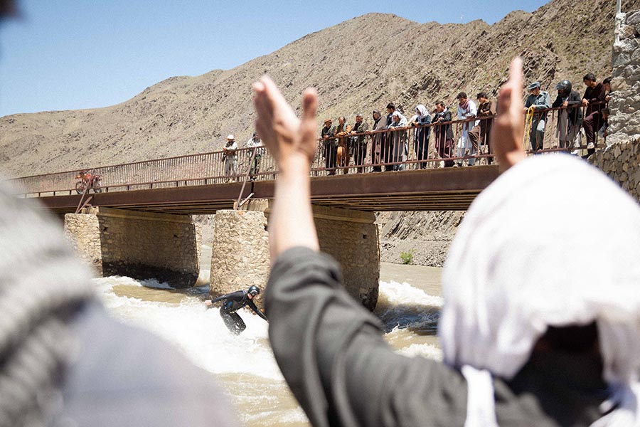 Surfing in Afghanistan is more about the crowds than anywhere else in the world.