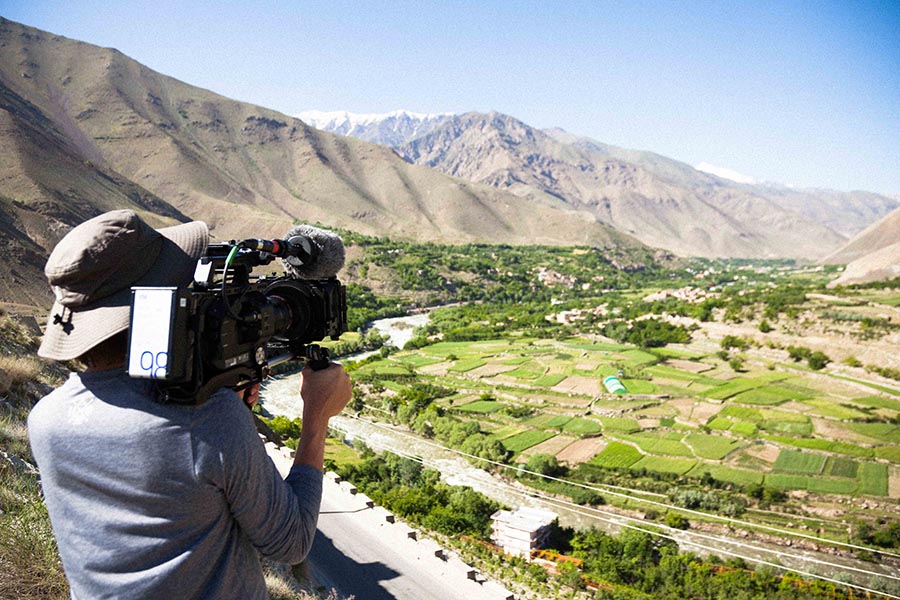 From this view, Afghanistan looks rather tranquil. 