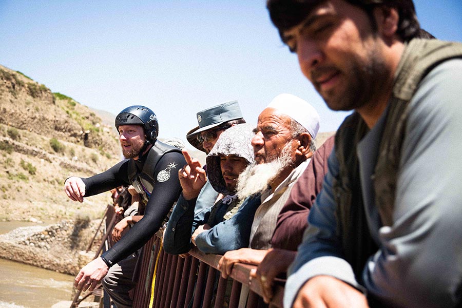 The people were decidedly \"stoked\" on the sport.